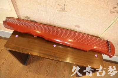 三沙市●久音古琴  ●典藏系列  20230608[红洒金伏羲]