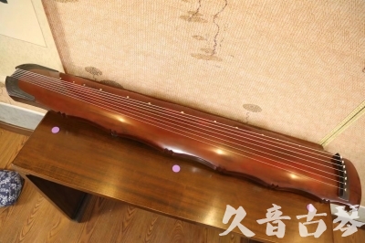 三沙市●久音古琴  ●典藏系列 20230807 [红洒金竹节]